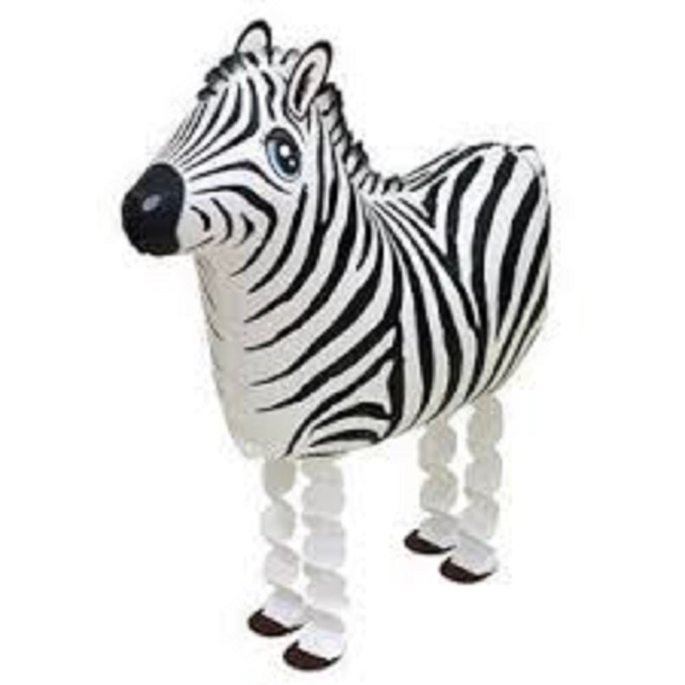 SET OF 10 COLORFUL ZOO ANIMAL WALKING BALLOON PET AIR FOIL HELIUM BIRTHDAY PARTY