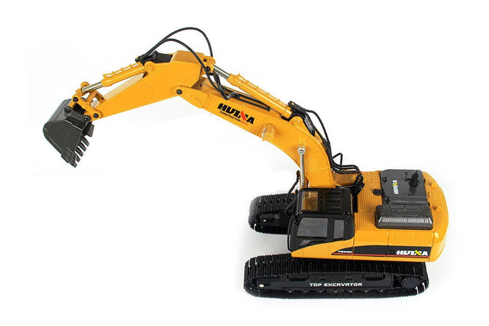 HuiNa Toys 1580 23 Channel 1/14RC 2.4GHz Metal Excavator Sound Lights&Smoke RC