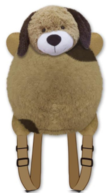 DOG PUPPY PLUSH ANIMAL BACKPACK, PET PILLOW