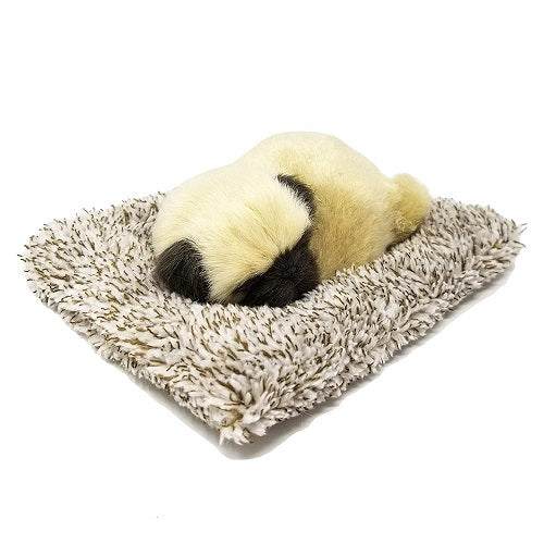 MINI PERFECT PETZZZ PUG PLUSH PUPPY BREATHING SNORING HUGGABLE ANIMAL MY PET TOY