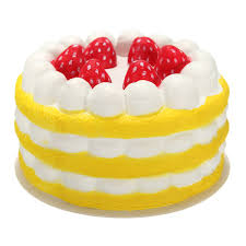STRAWBERRY COLOSSAL CAKE SQUISHY TOY