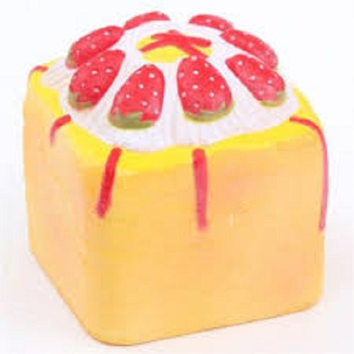 STRAWBERRY SQUARE CAKE  SQUISHY TOY