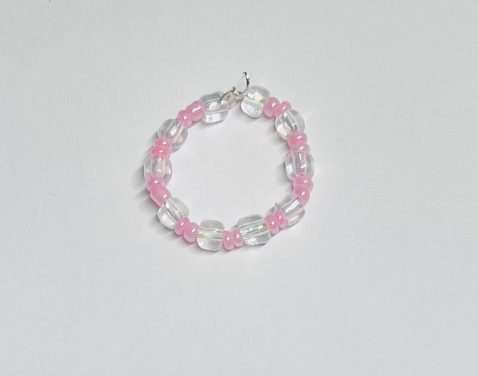 Pink & Clear Ring