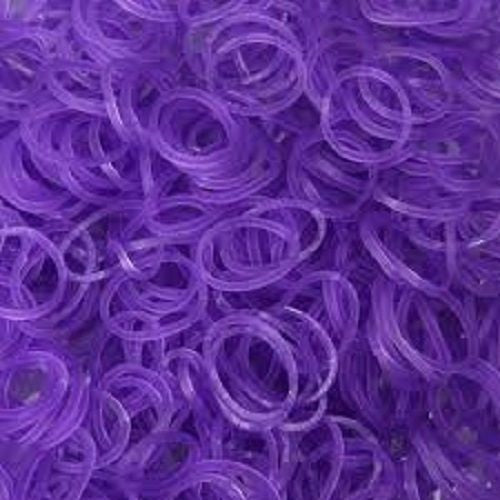 GLITTERED PURPLE 600 Pcs Bag DIY LOOM RUBBER BAND REFILLS