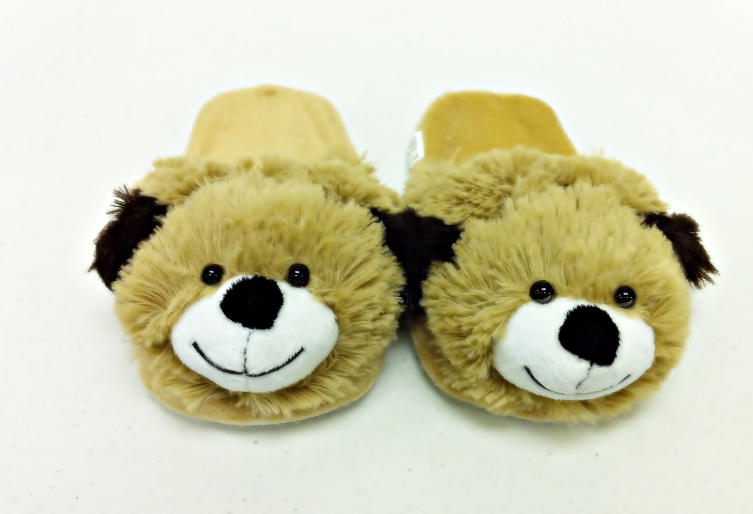 DOG SLIPPERS PET PILLOW, My Brown Puffy Animal SMALL/MEDIUM